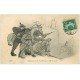 carte postale ancienne 13 MARSEILLE. Carte humour. L'Ouverture de la Chasse 1909 par J.C