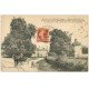 carte postale ancienne 60 VERBERIE. Château Roberval 1916 superbe attelage