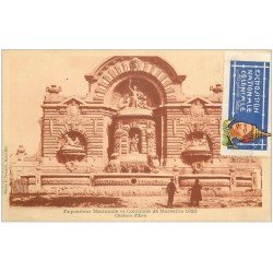 carte postale ancienne 13 MARSEILLE. Château d'Eau . Exposition Coloniale