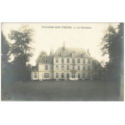 carte postale ancienne 60 VILLERS-SUR-THERE. Le Château. Carte Photo Gaillard