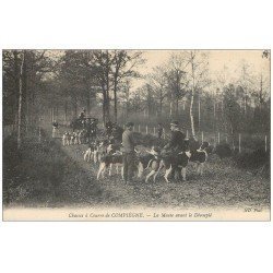 Superbe Lot 10 Cpa COMPIEGNE 60. Chasse à Courre Meute Découplé, Rue Solférino, Place du Marché, , Clairière Armistice..