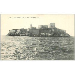 carte postale ancienne 13 MARSEILLE. Château d'If 22