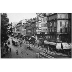 carte postale ancienne 13 MARSEILLE. Cineac ""Le Petit Marseillais"" sur la Canebière. Carte photo
