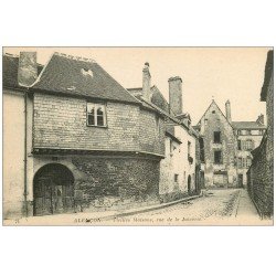 carte postale ancienne 61 ALENCON. Vieilles Maisons rue de la Juiverie