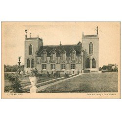 carte postale ancienne 61 ALMENECHES. Bois de Pelay, le Château 1950