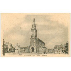 carte postale ancienne 61 ATHIS. L'Eglise vers 1900