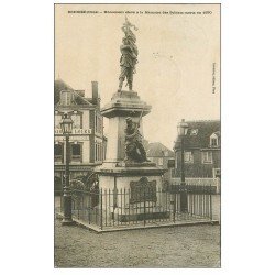 carte postale ancienne 61 BRIOUZE. Monument Soldats Morts 1904