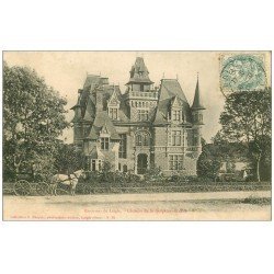 61 CHATEAU DE SAINT-SULPICE-SUR-RILE. Attelage 1908
