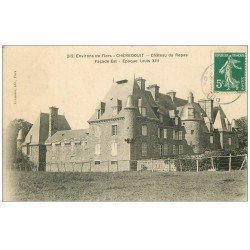 carte postale ancienne 61 CHENEDOUIT. Château du Repas vers 1910