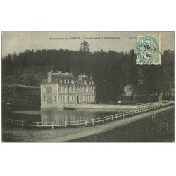 carte postale ancienne 61 COUMENIL. Le Château vers 1907