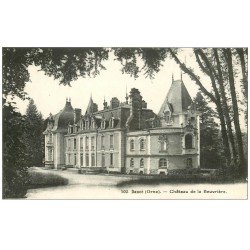 carte postale ancienne 61 DANCE. Château de la Beuvrière