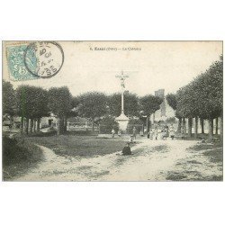 carte postale ancienne 61 ESSAI. Le Calvaire 1907