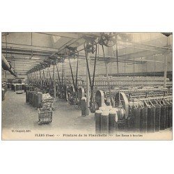 61 FLERS. Filature de la Planchette les Bancs à broches. Usine
