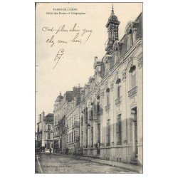 carte postale ancienne 61 FLERS. Hôtel des Postes et Télégraphes 1911