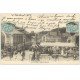 61 FLERS. Place du Marché 1904 Hôtel de Bretagne