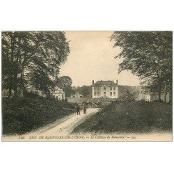 carte postale ancienne 61 LE CHATEAU DE MONCEAUX