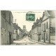 61 LE MESLE-SUR-SARTHE. Grande Rue la Mairie 1907 Boucherie