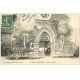 carte postale ancienne 61 LE MESNIL-GONDOUIN. Portail de l'Eglise 1911