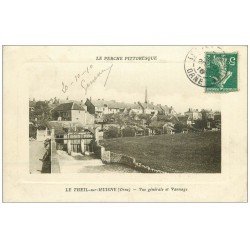 carte postale ancienne 61 LE THEIL-SUR-HUISNE. Vannage 1910