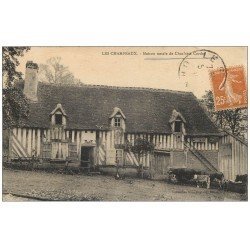 carte postale ancienne 61 LES CHAMPEAUX. Maison Chalotte Corday 1929