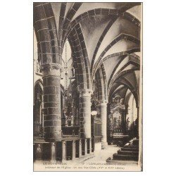carte postale ancienne 61 LONLAY-L'ABBAYE. L'Eglise