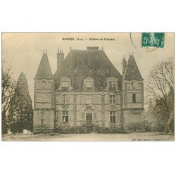 carte postale ancienne 61 MAHERU. Château de Falandre 1911