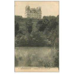 carte postale ancienne 61 MONTMERREY. Château Blanche Lande 1924