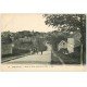 carte postale ancienne 61 MORTAGNE. Attelage Route de Paris