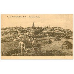 carte postale ancienne 61 MORTAGNE. Paysan côté Rue de Paris