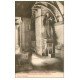 carte postale ancienne 61 MORTAGNE. Statue Cloître Hospice