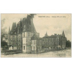 carte postale ancienne 61 MORTREE. Château d'O 1918