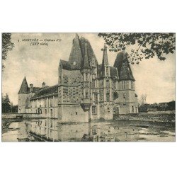 carte postale ancienne 61 MORTREE. Château d'O et Douves
