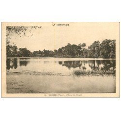 carte postale ancienne 61 PASSAIS. Etang du Moulin 1941