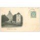 carte postale ancienne 61 REMALARD. L'Eglise 1905. Affiches Byrrh et Vichy Célestin