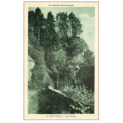 carte postale ancienne 61 ROUVROU. Les Roches