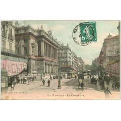 carte postale ancienne 13 MARSEILLE. La Cannebière vers 1910