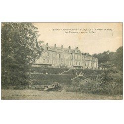 carte postale ancienne 61 SAINT-CHRISTOPHE-LE-JAJOLET. Château de Sassy les Terrasses
