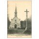 carte postale ancienne 61 SAINT-CHRISTOPHE-LE-JAJOLET. Eglise et Calvaire animation
