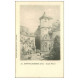 carte postale ancienne 61 SAINTE-GAUBURGE. Ancien Prieuré. Carte papier Velin découpe à la ficelle