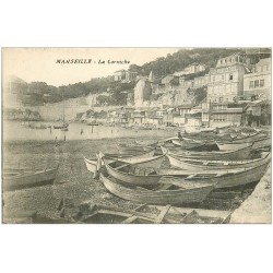carte postale ancienne 13 MARSEILLE. La Corniche 1916