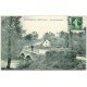 carte postale ancienne 61 SAINT-FRAIMBAULT-SUR-PISSE. Pont des Planche 1908