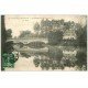 carte postale ancienne 61 SAINT-GERMAIN-DU-CORBEIS. Le Pont 1908