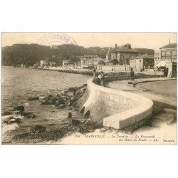 carte postale ancienne 13 MARSEILLE. La Corniche Bains Prado 1915