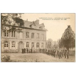 61 SAINT-PAUL. Retraites de Conscrits. Présentation du Drapeau 1928