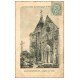 carte postale ancienne 61 SAINT-SYMPHORIEN. L'Eglise 1906. Papier Velin style parchemin