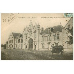 carte postale ancienne 61 SOLIGNY-LA-TRAPPE. Entrée vers 1905