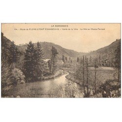 carte postale ancienne 61 VALLEE DE LA VERE au Champ Fermant 1933