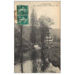 carte postale ancienne 61 VALLEE DE LA VERE. 1918 Flers