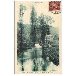 carte postale ancienne 61 VALLEE DE LA VERE. 1943 Flers