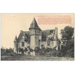 carte postale ancienne 61 VILLEBADIN. Château d'Argentelles